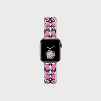 Silver (Pink leather)