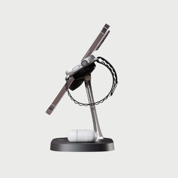 LumenStation™ 5-in-1 Wireless Charger - built-in light!