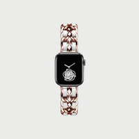 Rose Gold (White leather)