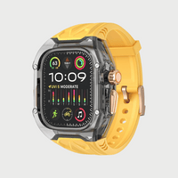Dark Case + Yellow Strap