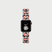 Silver (Orange leather)