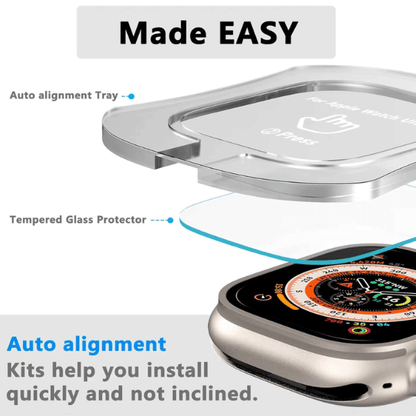 Auto-alignment Military-Grade Tempered Glass for Ultra