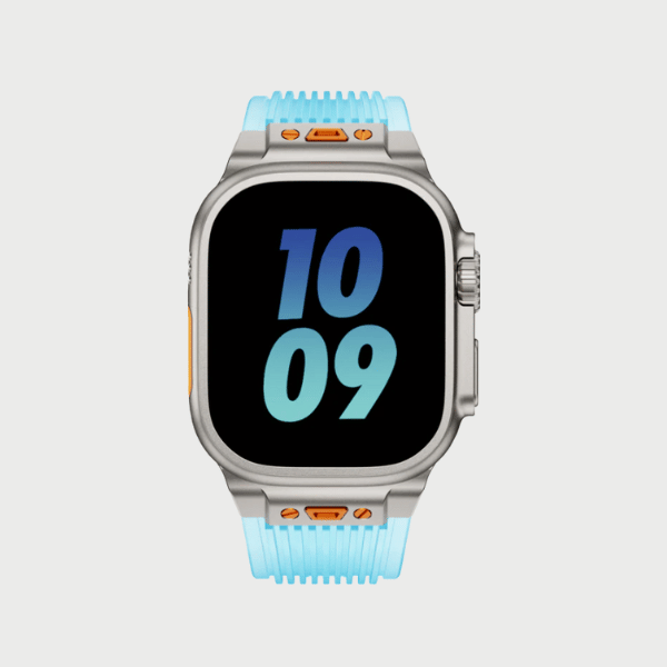 Sky Blue + Titanium Buckle