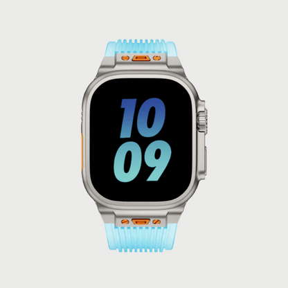 Sky Blue + Titanium Buckle