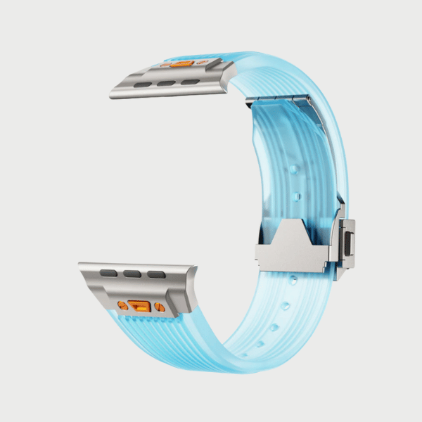 Sky Blue + Titanium Buckle