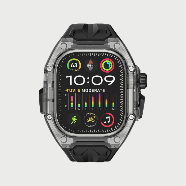 Dark Case + Black Strap