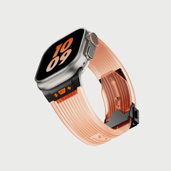Orange + Black Buckle