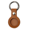 Luxury Airtag Leather Keychain