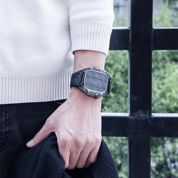 Dark Case + Black Strap