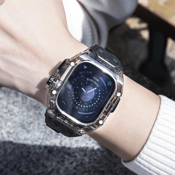Dark Case + Black Strap