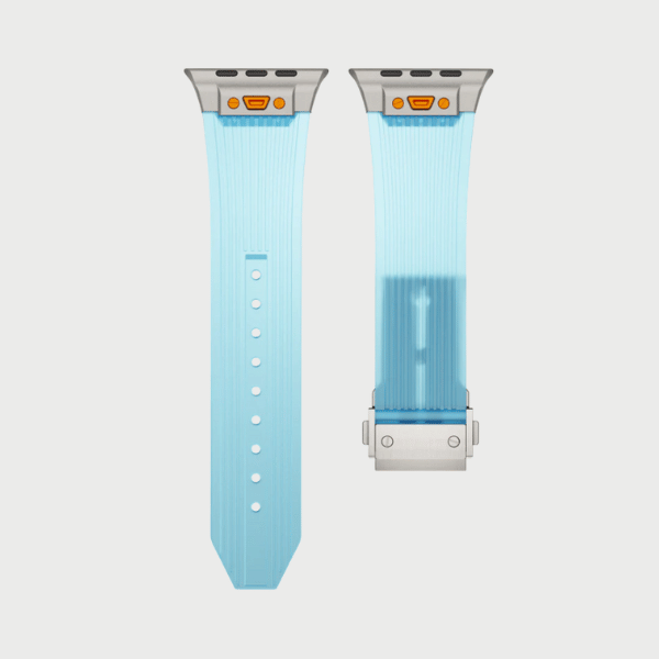 Sky Blue + Titanium Buckle