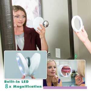 360 LED Magnifying Mirror